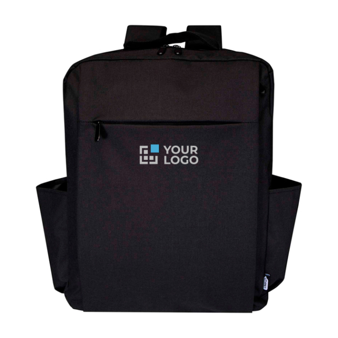 Recycled polyester backpack with laptop compartment, 15