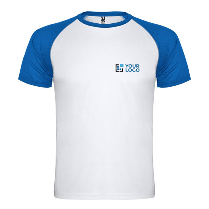 Unisex short-sleeve sports polyester t-shirt 140 g/m², Roly 