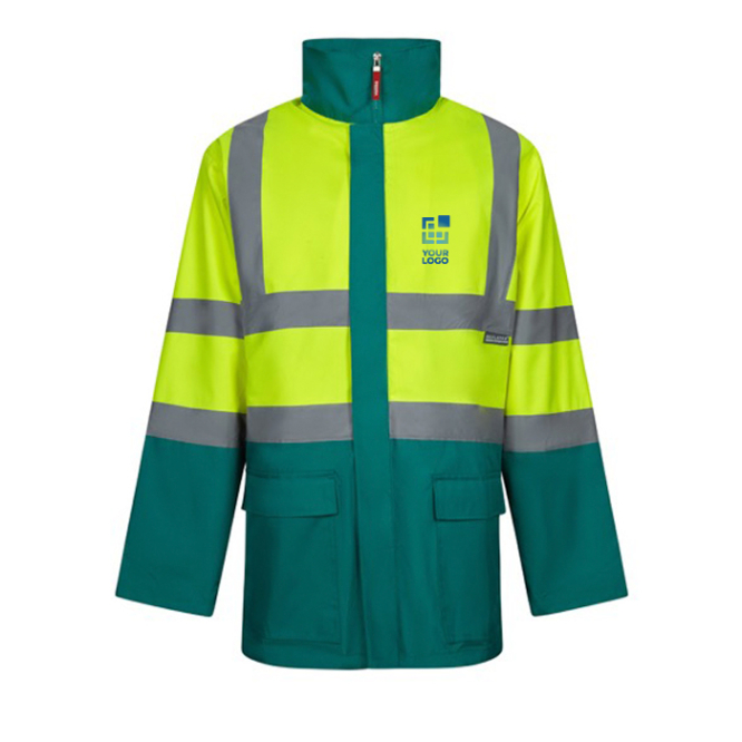 4-in-1 extra-large polyester work parka, 180 g/m2, 