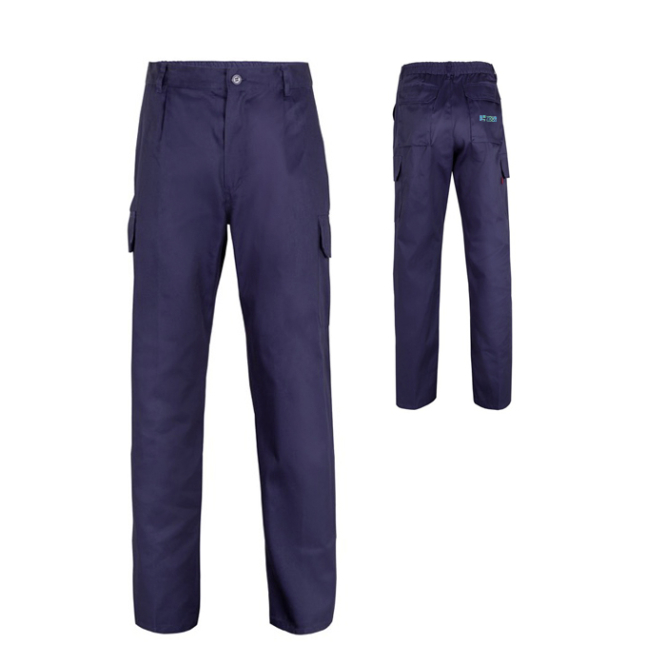 Unisex multi-pocket trousers, cotton and polyester, 200 g/m2, 