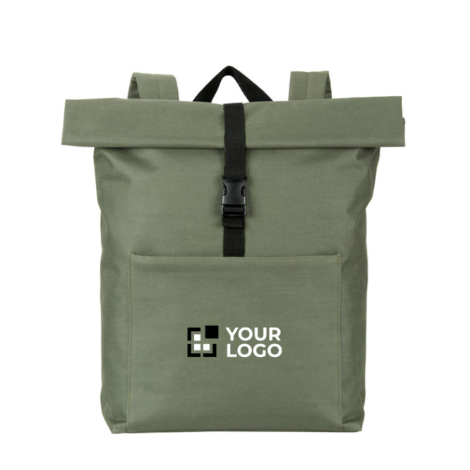 Multi-purpose roll-top backpack for 17.3