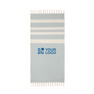 Recycled beach towel, sustainable, 140 g/m2