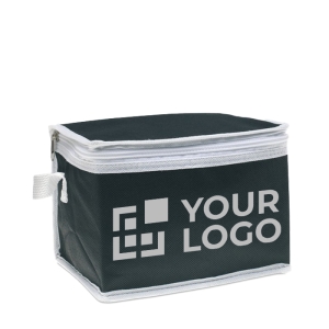 Cooler bag with insulating aluminium foil for 6 cans