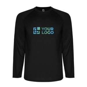 Men's long-sleeved polyester sports t-shirt, 150 g/m², Roly