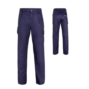 Unisex multi-pocket trousers, cotton and polyester, 200 g/m2, 