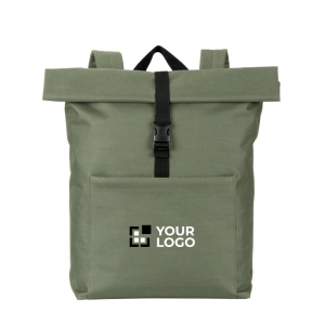 Multi-purpose roll-top backpack for 17.3" laptop