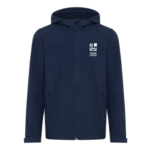 Branded men’s softshell jacket, casual fit, 300 g/m² 