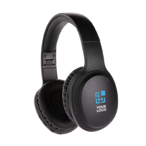 Wireless headphones with long battery life and bass button