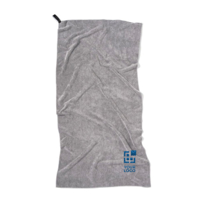 Lightweight microfibre sports towel, 70 × 140 cm