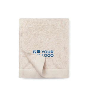 Corporate cotton and tencel towel, 90 × 150 cm