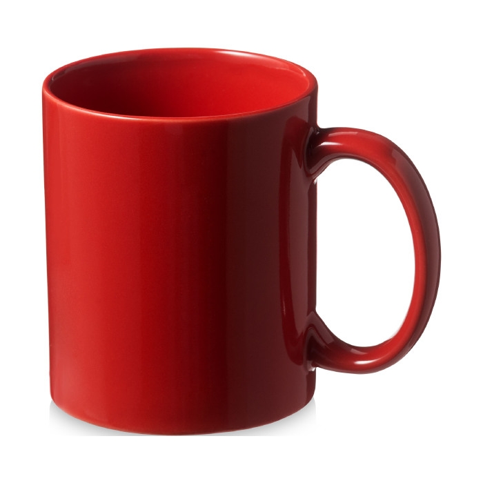 Ceramic mug in colour, 330 ml