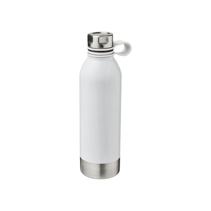 Large coloured steel bottle with silicone handle, 740 ml