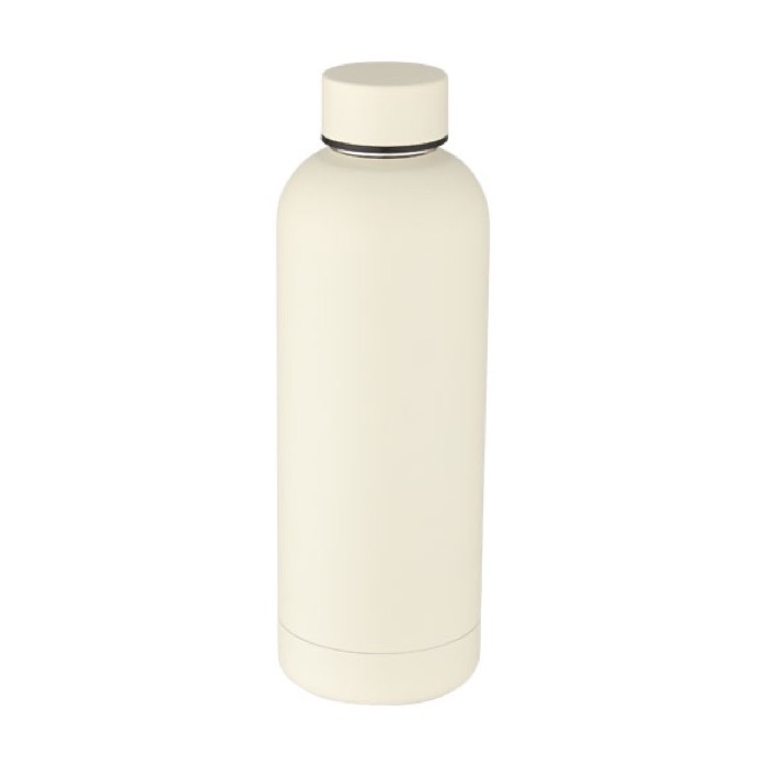 Stainless steel thermal bottle with matte finish, 500 ml