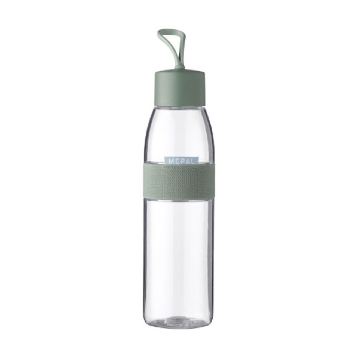 Mepal non-drip plastic bottle with carry handle, 500 ml