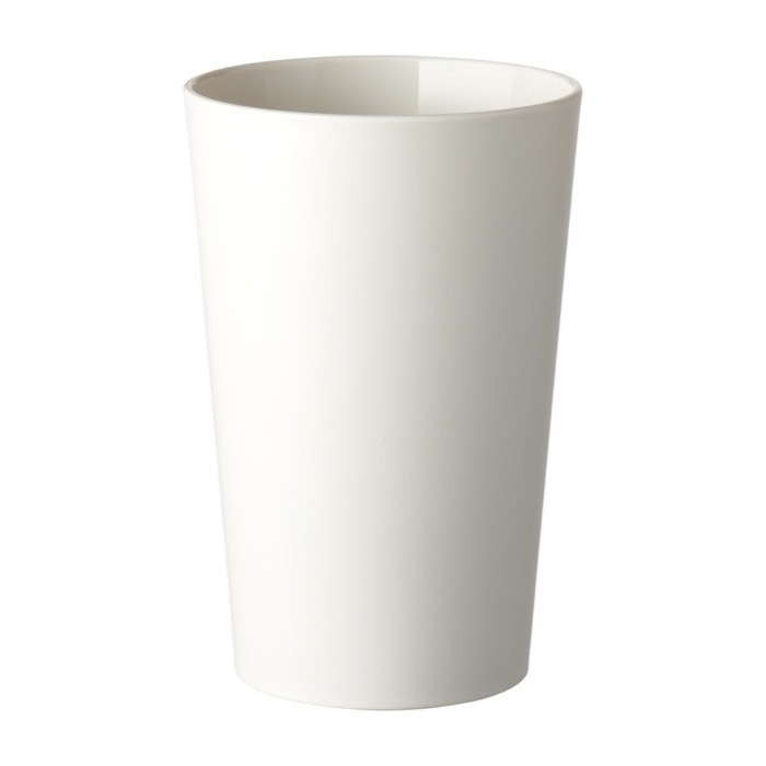 High-temperature-resistant plastic coffee mug, 300 ml