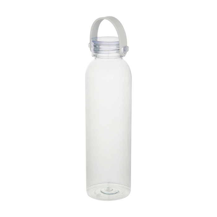 Recycled plastic bottle, silicone carry handle, 630ml