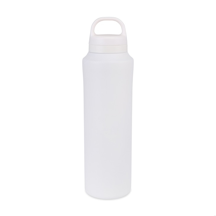 Recycled stainless steel thermal bottle, sweat-proof finish, 740ml