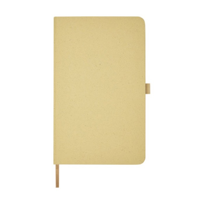 Eco-friendly materials notebook with hardcover, A5 lined