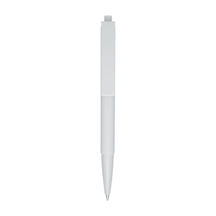 Recycled plastic pen with steel spring, black ink