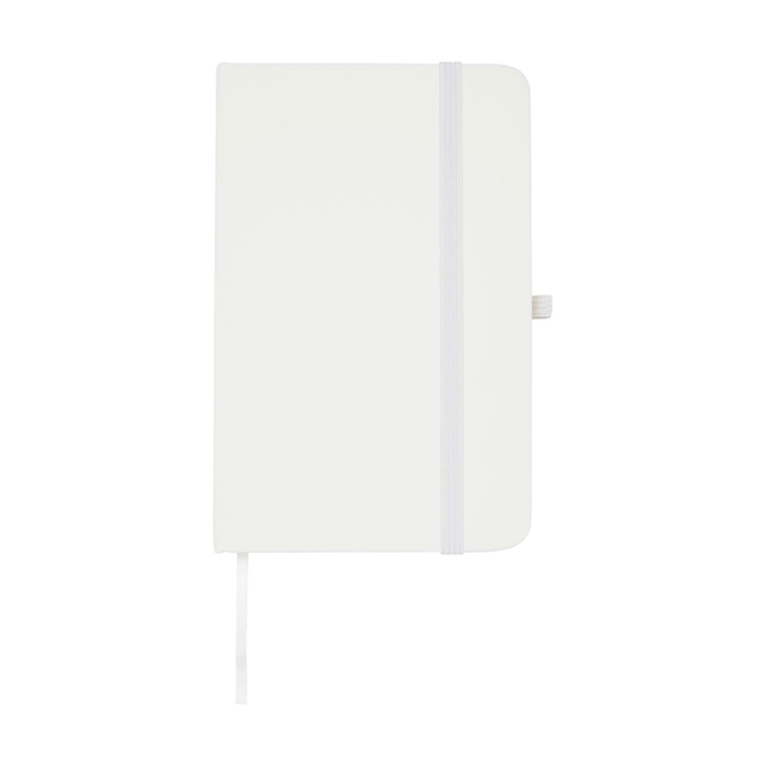 Hardcover notebook with soft-touch cover, A6, ruled pages