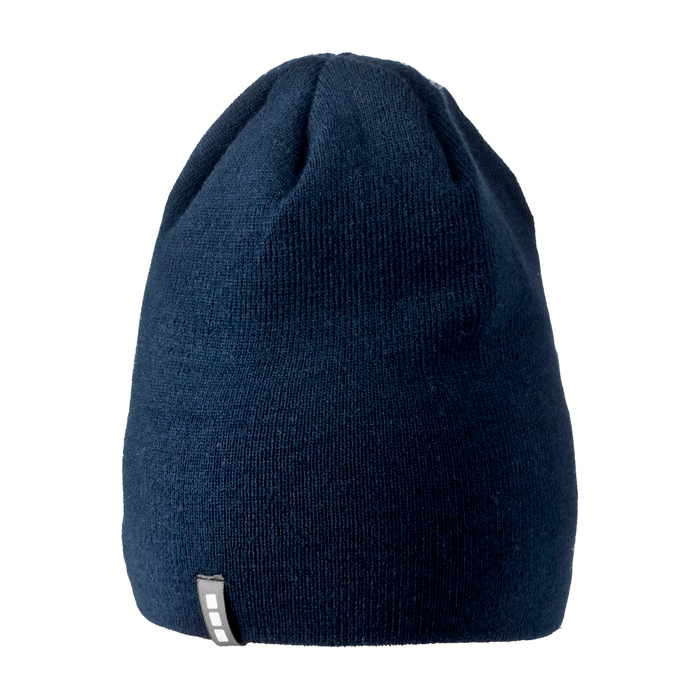 Ribbed stretch knit beanie, double layer, Elevate Life