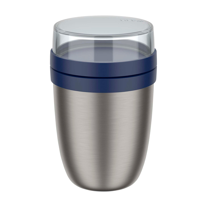 Thermal lunch box, dual compartment, 700ml, Mepal Ellipse 2.0