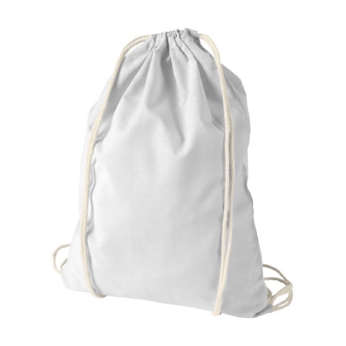 Cotton drawstring backpack, 100 g/m²