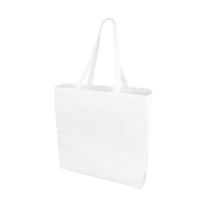 Coloured cotton bags with long handles, 220 g/m²