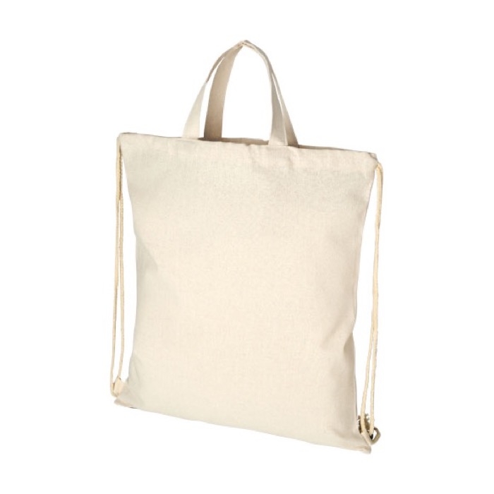Drawstring bag made from recycled materials, 210 g/m²