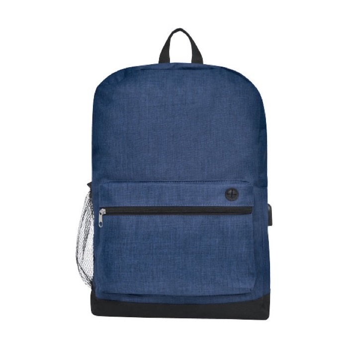 Backpack with USB port and padding for 15.6'' laptop