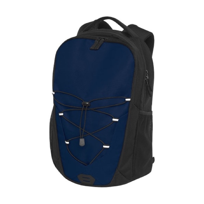 Polyester backpack with several pockets, 15.6’’