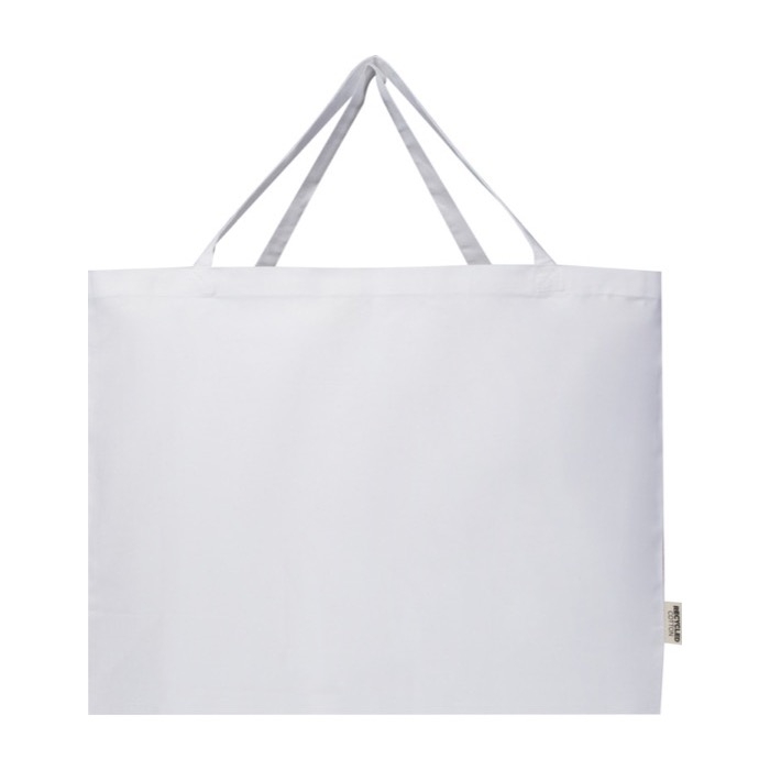 Recycled cotton bag with a large main compartment, 220 g/m²