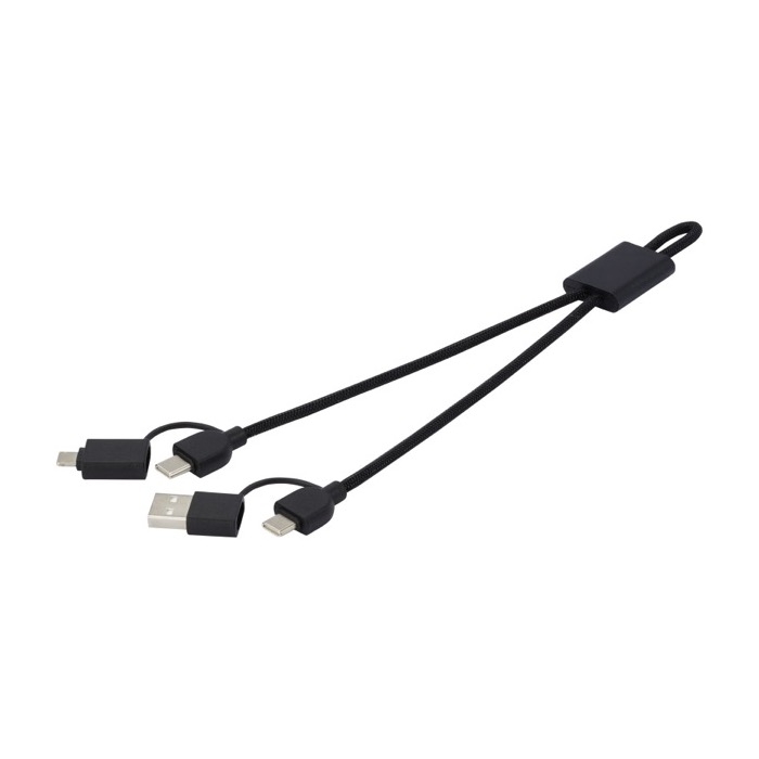 6-in-1 data transfer and charging cable for devices