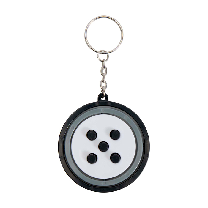 Anti-stress keyring, smooth gyroscope movement
