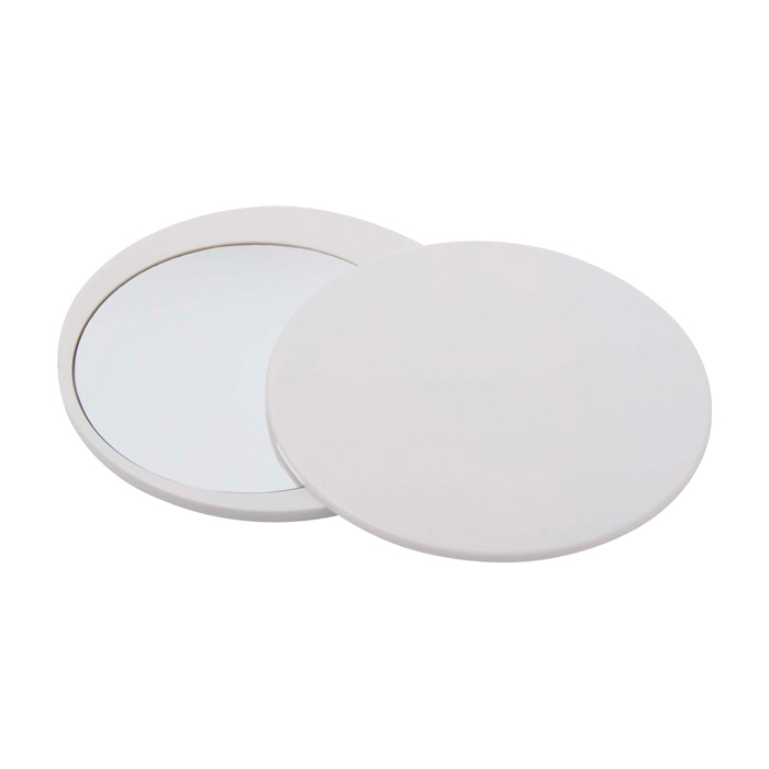 Elegant sliding makeup mirror, quick touch-ups