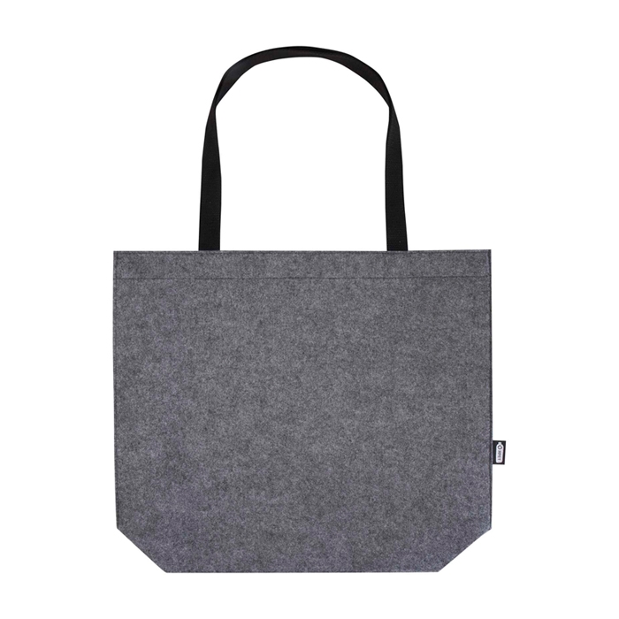 High-quality recycled felt shopping bag, 20L