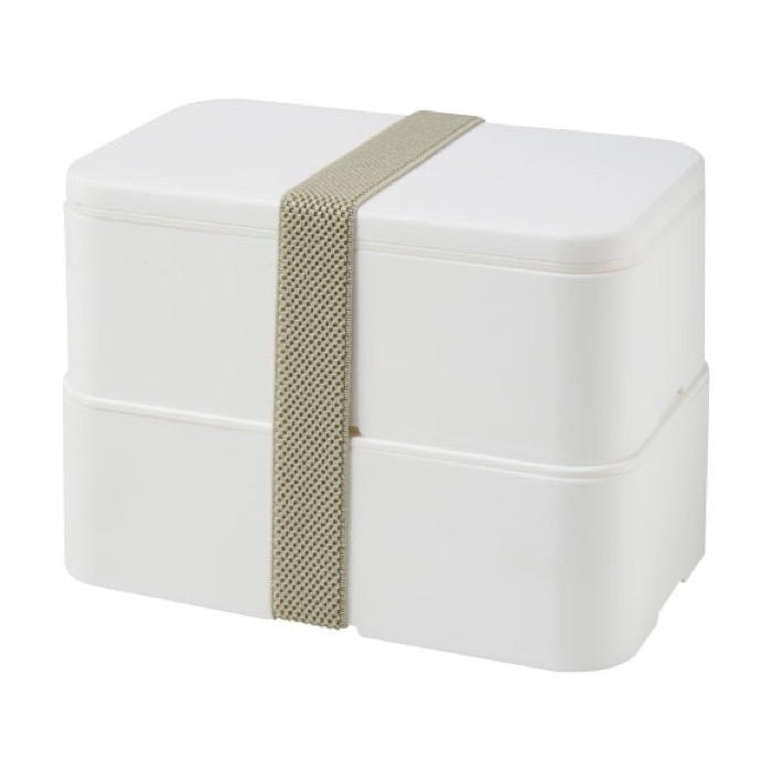 RPET lunchbox with one or two bases, 1400 ml