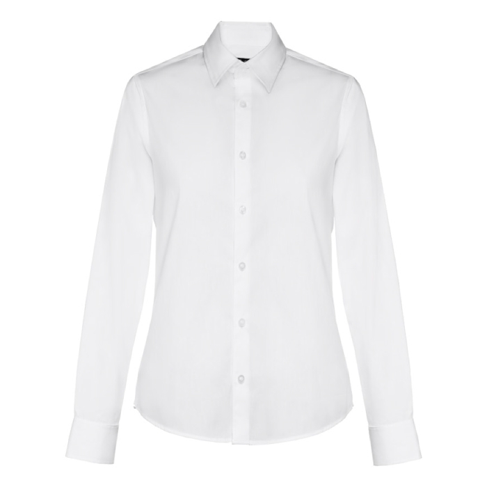 Women's cotton and polyamide shirt, 115 g/m2, THC Paris