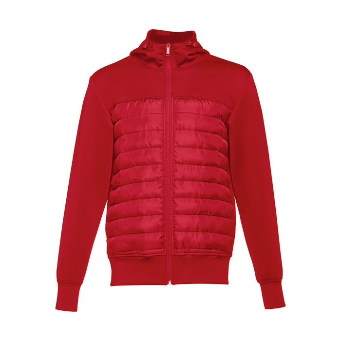 Hooded polyester jacket, 280 g/m2, THC Skopje