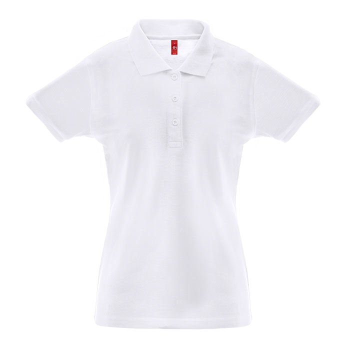 Women's cotton and polyester polo shirt, 200 g/m2