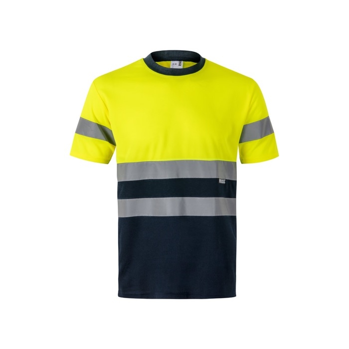 High-visibility technical polyester work t-shirt – 140 g/m2 