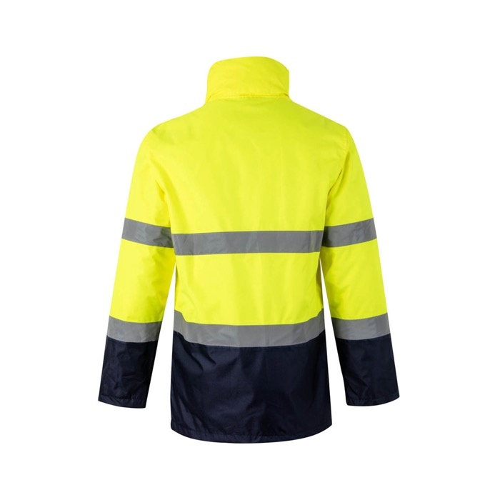 Two-tone polyester work parka with coating – 190 g/m2 