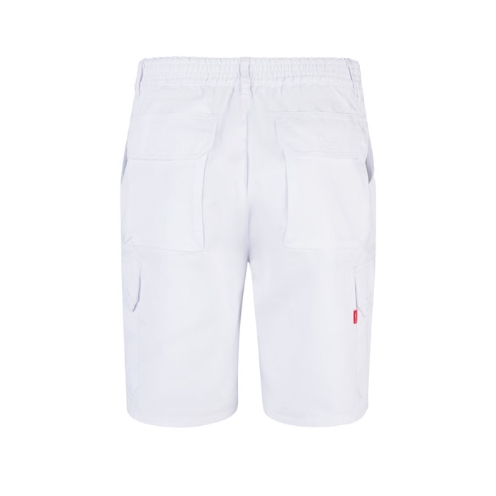 Multi-pocket twill shorts, cotton and polyester, 200 g/m2,