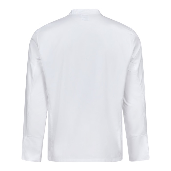 Long-sleeved chef's jacket, polyester and cotton, 175 g/m2,