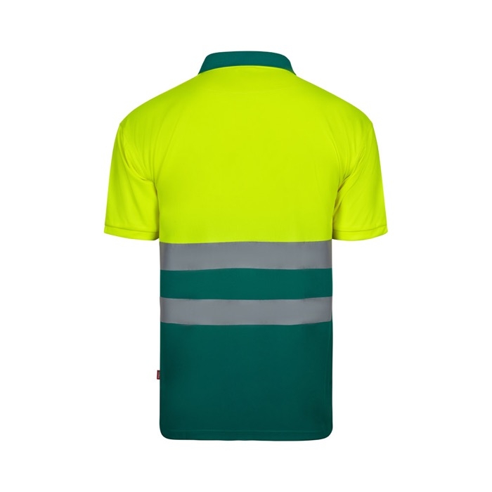 Unisex short-sleeved work polo shirt, birdseye fabric, 140 g/m2, 