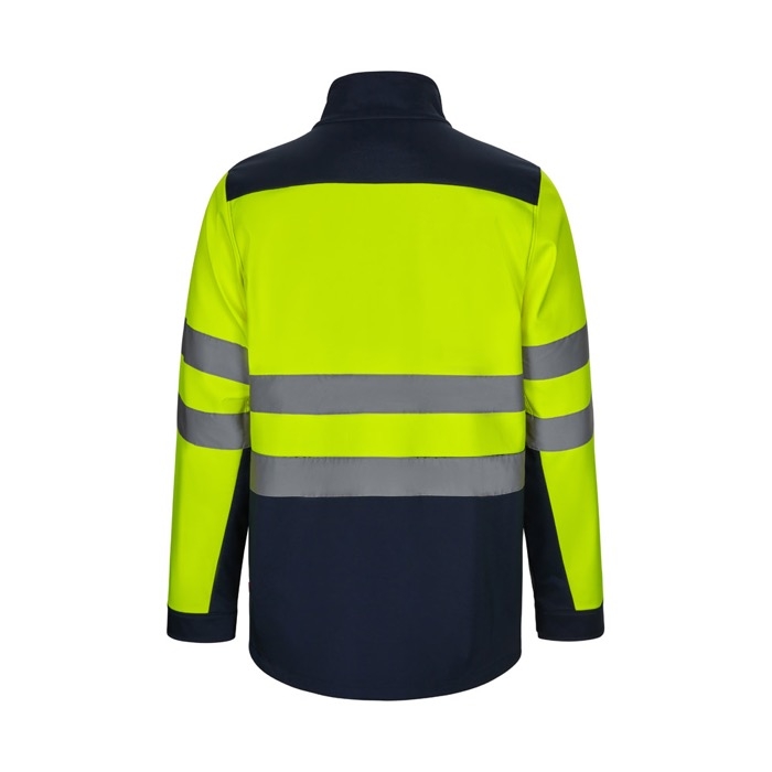 Extra-large polyester-elastane fleece softshell jacket, 280 g/m2