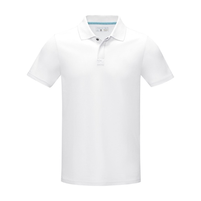 Men’s corporate organic cotton GOTS polo shirt, 180 g/m², Elevate NXT