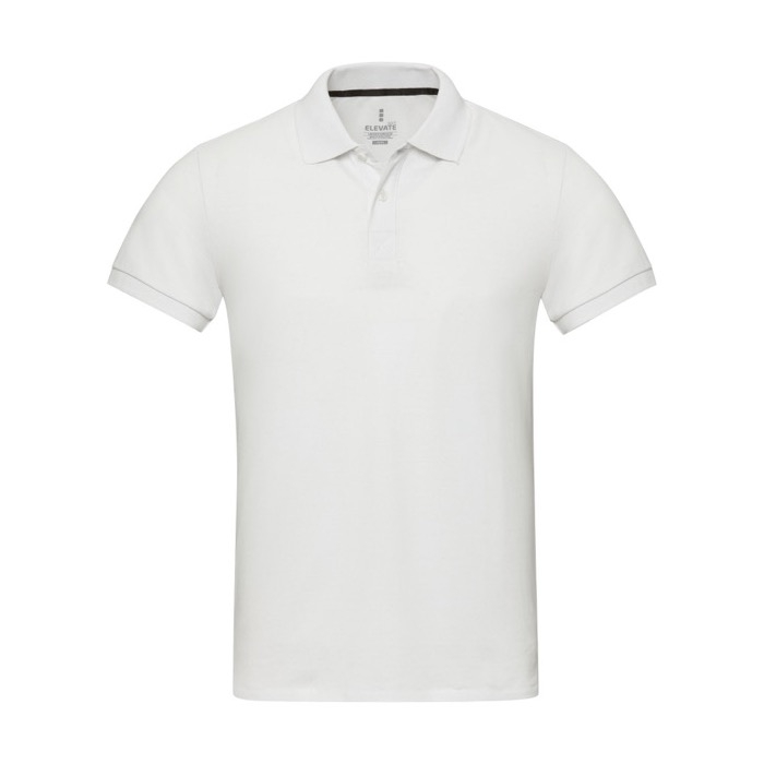 Unisex recycled cotton and polyester polo shirt, 200 g/m², Elevate NXT