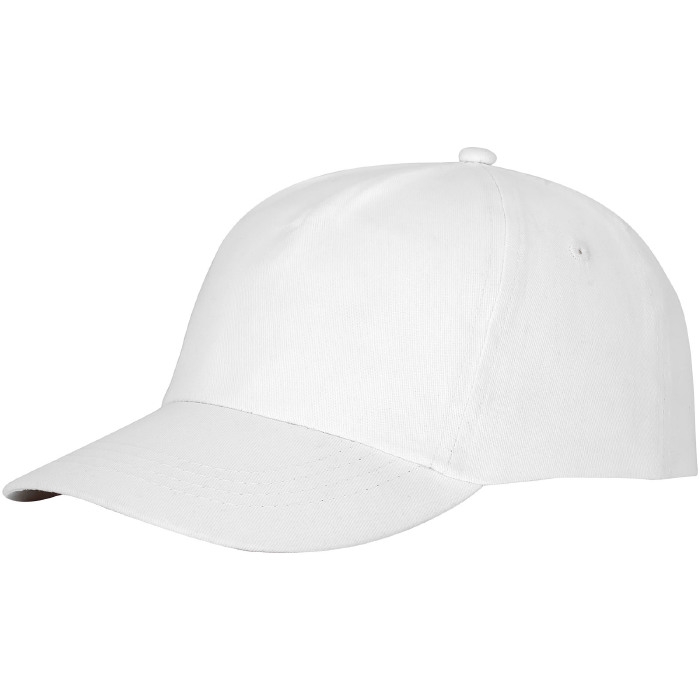 Cotton cap with hook-and-loop closure, 175 g/m²