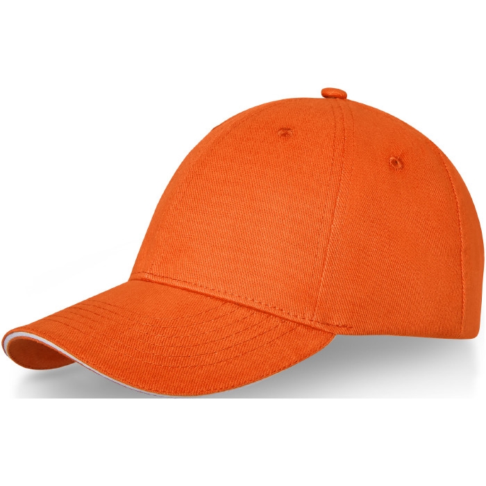 6-panel cotton cap, 260 g/m² with buckle